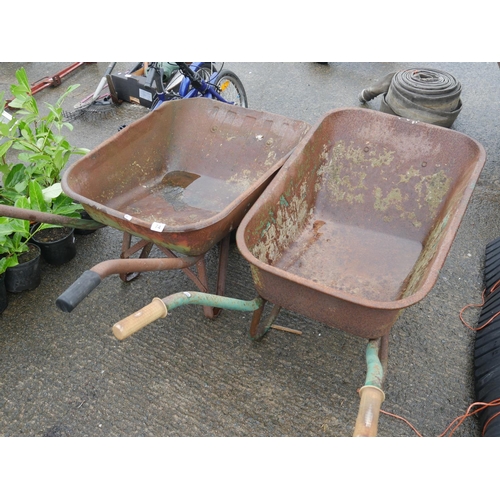 74 - 2 WHEELBARROWS