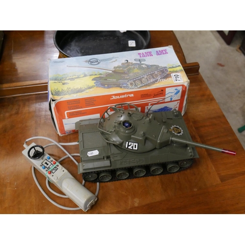 710 - REMOTE CONTROL TANK (WORKING)