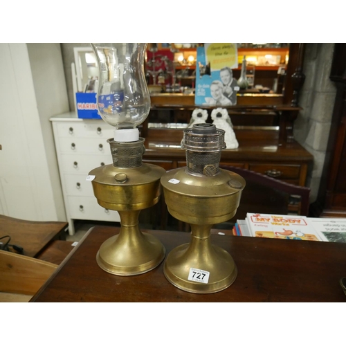 727 - 2 ALADDIN LAMPS