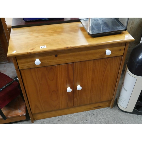 736 - PINE CABINET