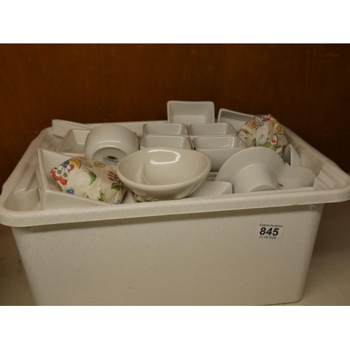 845 - BOX OF RAMEKIN DISHES