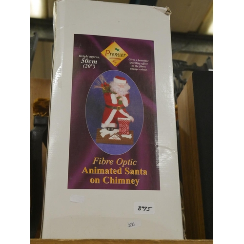 875 - FIBRE OPTIC SANTA