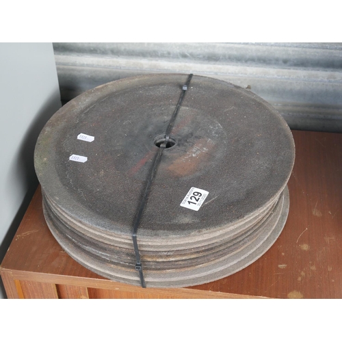 129 - LOT OF GRINDING DISCS