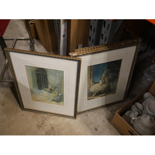 856 - 3 FRAMED PRINTS