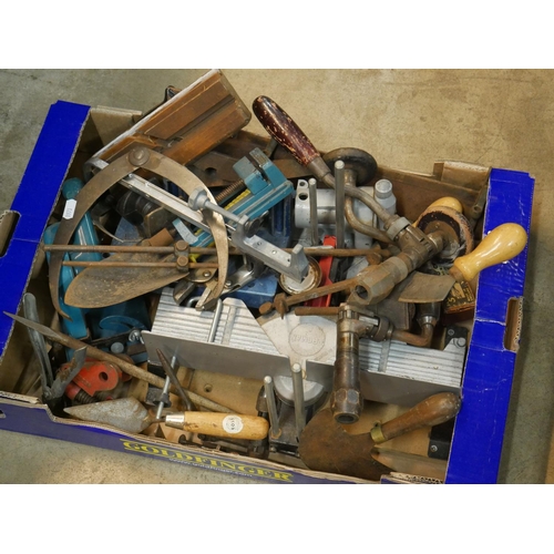 148 - BOX OF TOOLS