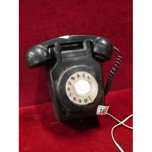 166 - BLACK TELEPHONE