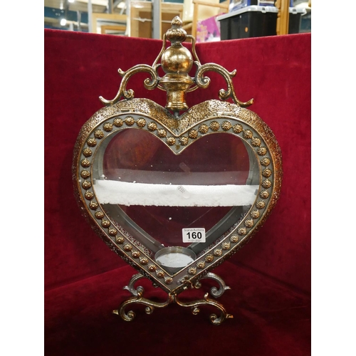 160 - HEART SHAPED LANTERN