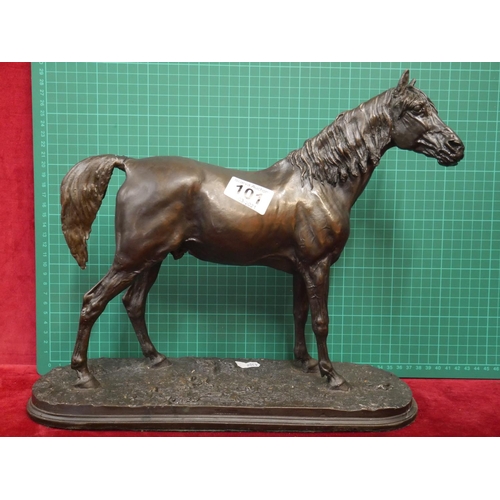 101 - BRONZE HORSE ORNAMENT