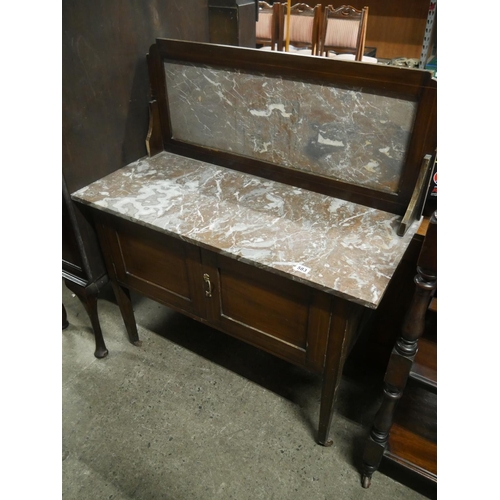 583 - MARBLE TOP WASH STAND