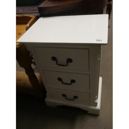 591 - BEDSIDE CABINET