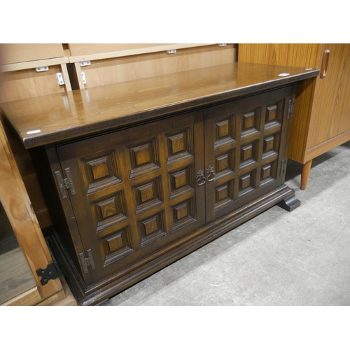 605 - OAK CABINET