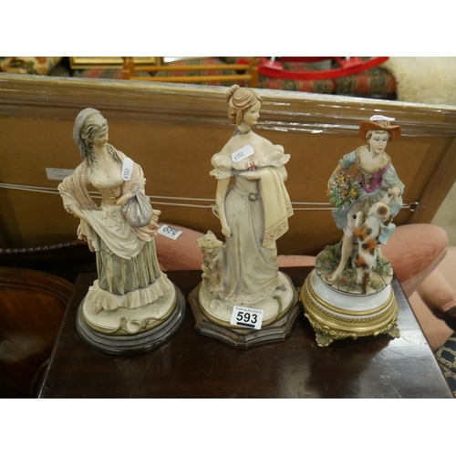 593 - 3 FIGURINES