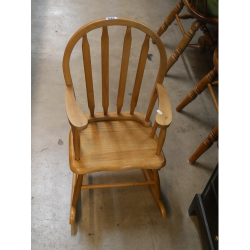 646 - CHILDS ROCKING CHAIR