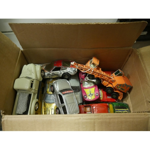 667 - BOX OF MODEL CARS