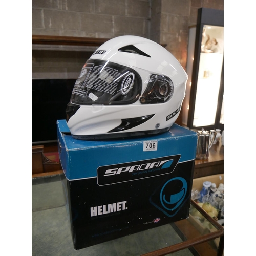 706 - MOTORBIKE HELMET