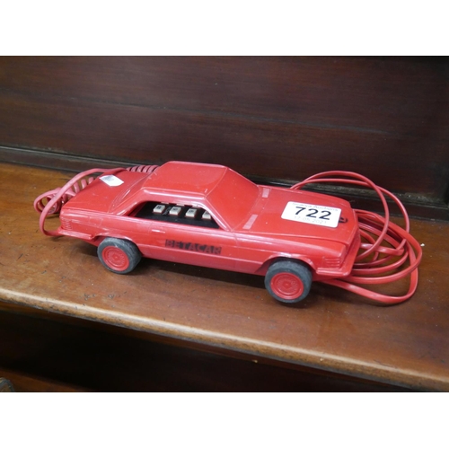 722 - VINTAGE CAR TELEPHONE