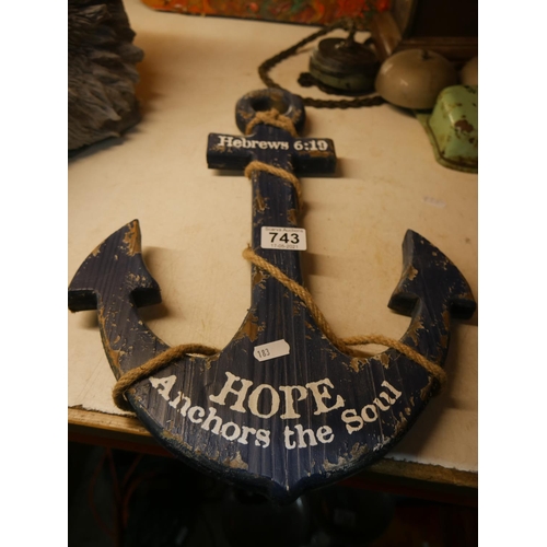 743 - SCRIPTURE TEXT ANCHOR