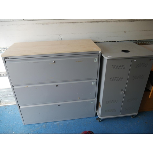 1 - 2 OFFICE CABINETS