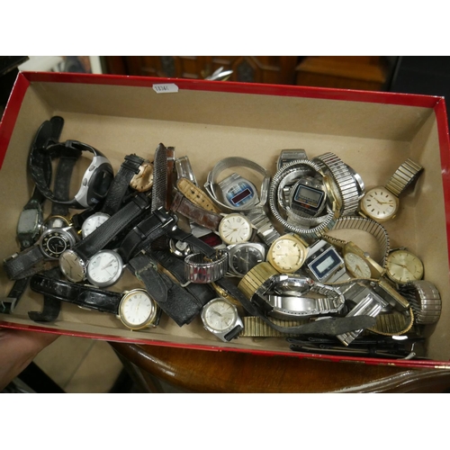 787 - BOX OF WATCHES