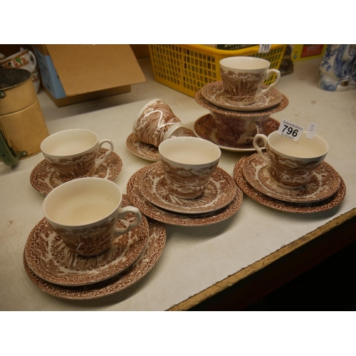 796 - PART TEA SET