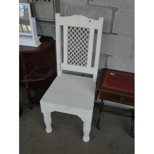 99 - PAINTED CHAIR