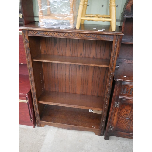 144 - OPEN BOOKCASE