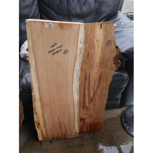 169 - 2 PIECES OF OAK