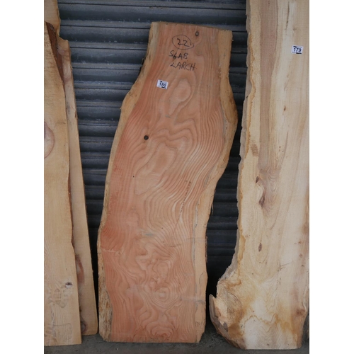 180 - SLAB OF LARCH