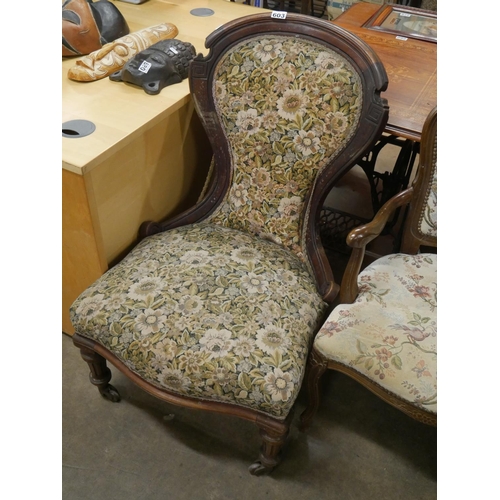 603 - VICTORIAN CHAIR