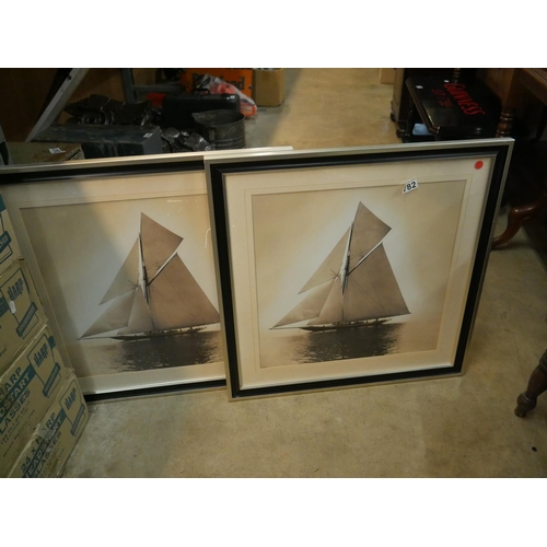 782 - 2 FRAMED PRINTS