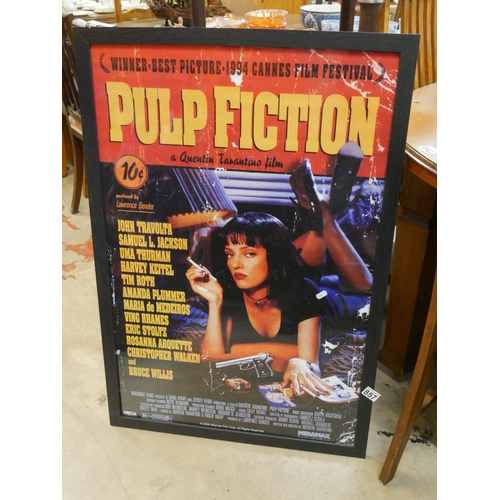 857 - PULP FICTION POSTER