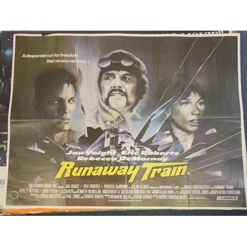 12 - ORIGINAL MOVIE POSTER 102 CM X 71 CM RUNAWAY TRAIN