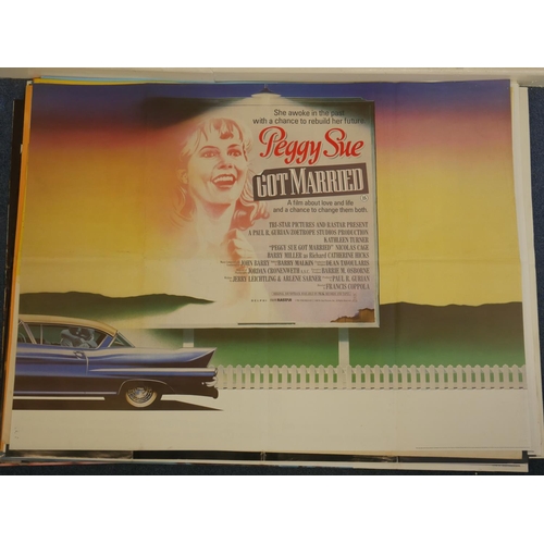 43 - ORIGINAL MOVIE POSTER 102 CM X 71 CM PEGGY SUE GOT MARRIED