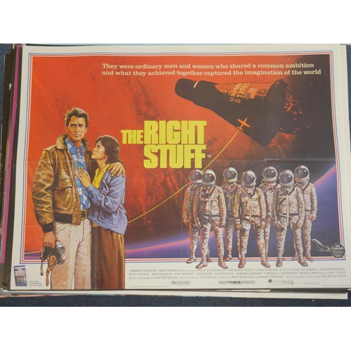 50 - ORIGINAL MOVIE POSTER 102 CM X 71 CM THE RIGHT STUFF