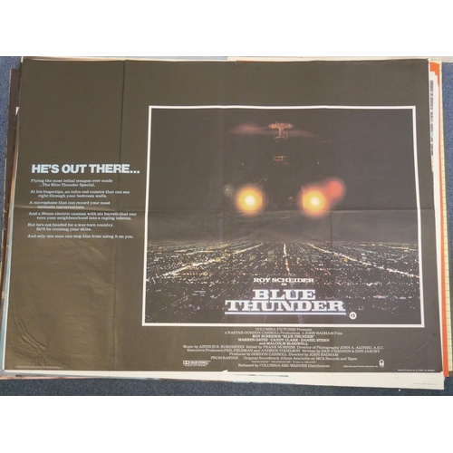 57 - ORIGINAL MOVIE POSTER 102 CM X 71 CM BLUE THUNDER