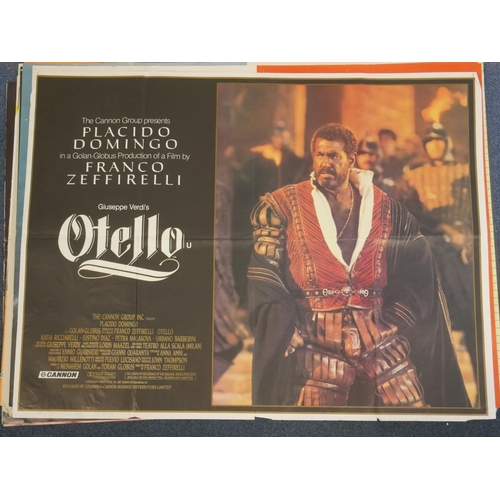 63 - ORIGINAL MOVIE POSTER 102 CM X 71 CM OTELLO