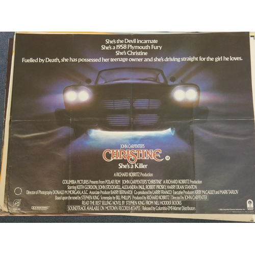 66 - ORIGINAL MOVIE POSTER 102 CM X 71 CM CHRISTINE