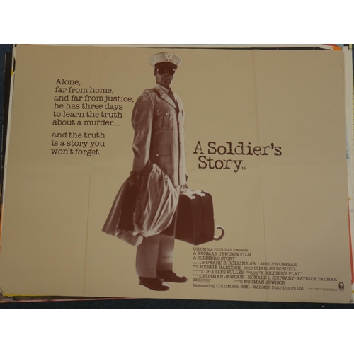 68 - ORIGINAL MOVIE POSTER 102 CM X 71 CM A SOLDIER'S STORY