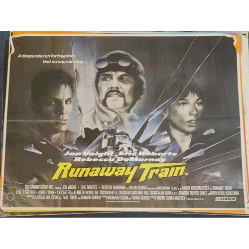 69 - ORIGINAL MOVIE POSTER 102 CM X 71 CM RUNAWAY TRAIN