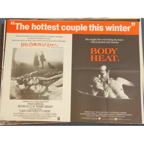 80 - ORIGINAL MOVIE POSTER 102 CM X 71 CM BODY HEAT