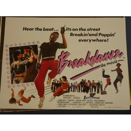 81 - ORIGINAL MOVIE POSTER 102 CM X 71 CM BREAKDANCE