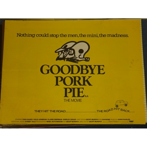 86 - ORIGINAL MOVIE POSTER 102 CM X 71 CM GOODBYE PORK PIE