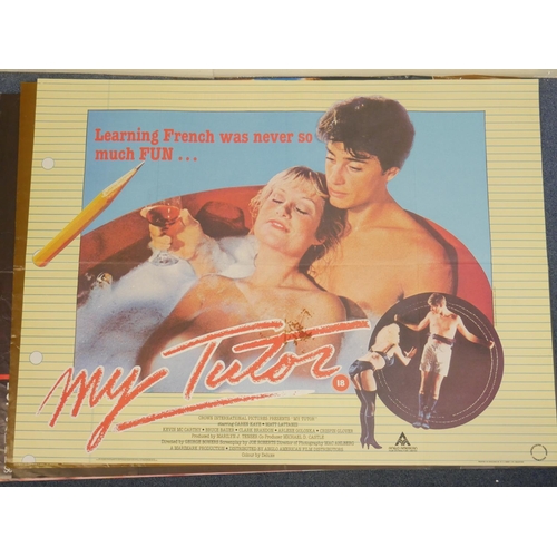 87 - ORIGINAL MOVIE POSTER 102 CM X 71 CM MY TUTOR