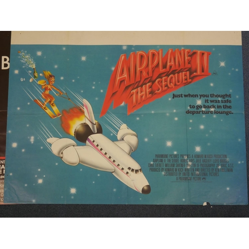 91 - ORIGINAL MOVIE POSTER 102 CM X 71 CM AIRPLANE II THE SEQUEL