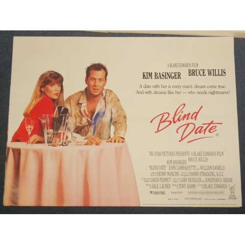 93 - ORIGINAL MOVIE POSTER 102 CM X 71 CM BLIND DATE