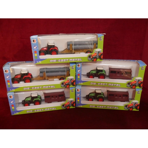 676 - 5 MODEL TRACTORS