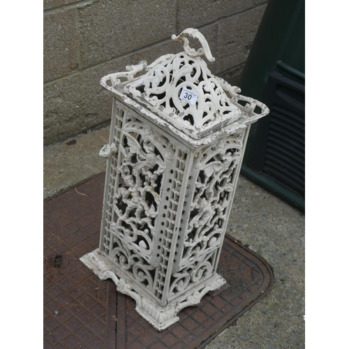 30 - CAST IRON LANTERN