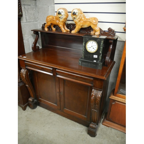 378 - WILLIAM IV IRISH MAHOGANY CHIFFONIER