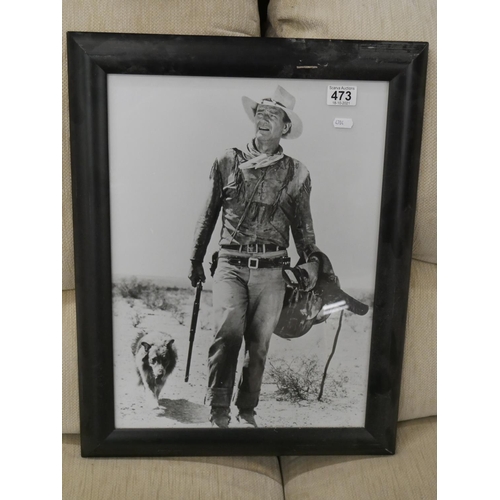 473 - JOHN WAYNE PRINT