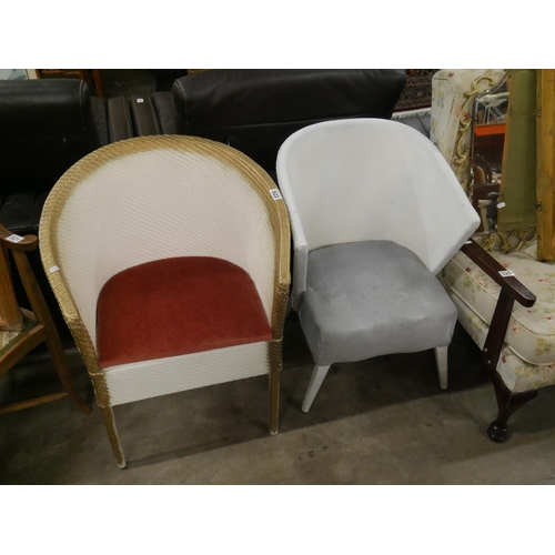 522 - 2 LLOYD LOOM CHAIRS